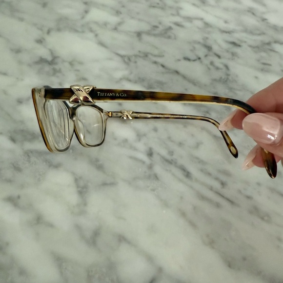 Tiffany & Co. Tortoise Shell Eyewear with Blue Case - Picture 3 of 13